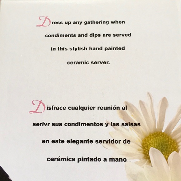 3 section condiment server - Picture 4 of 7